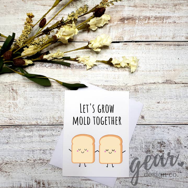 Faisons Pousser de la Moisissure Ensemble Carte pour la vente par Gearhart Design Co.