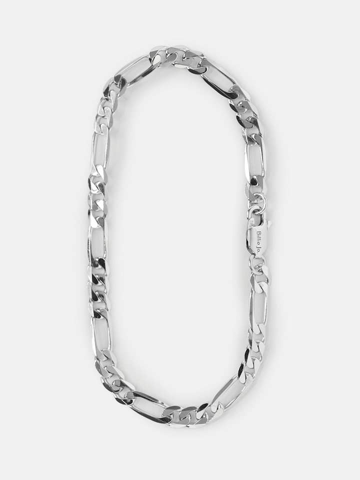 Bracelet chaîne Figaro pour la vente par Billie Jo