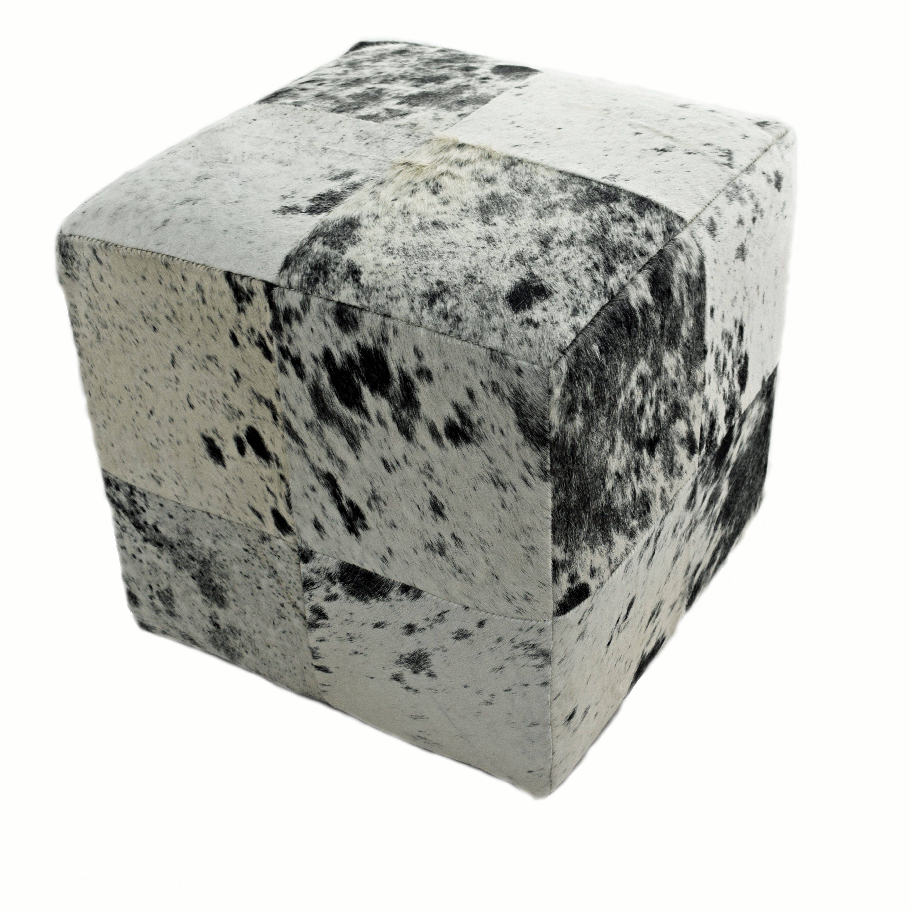 B.S. Trading Co - Wholesale Pouf - Cowhide pouf5