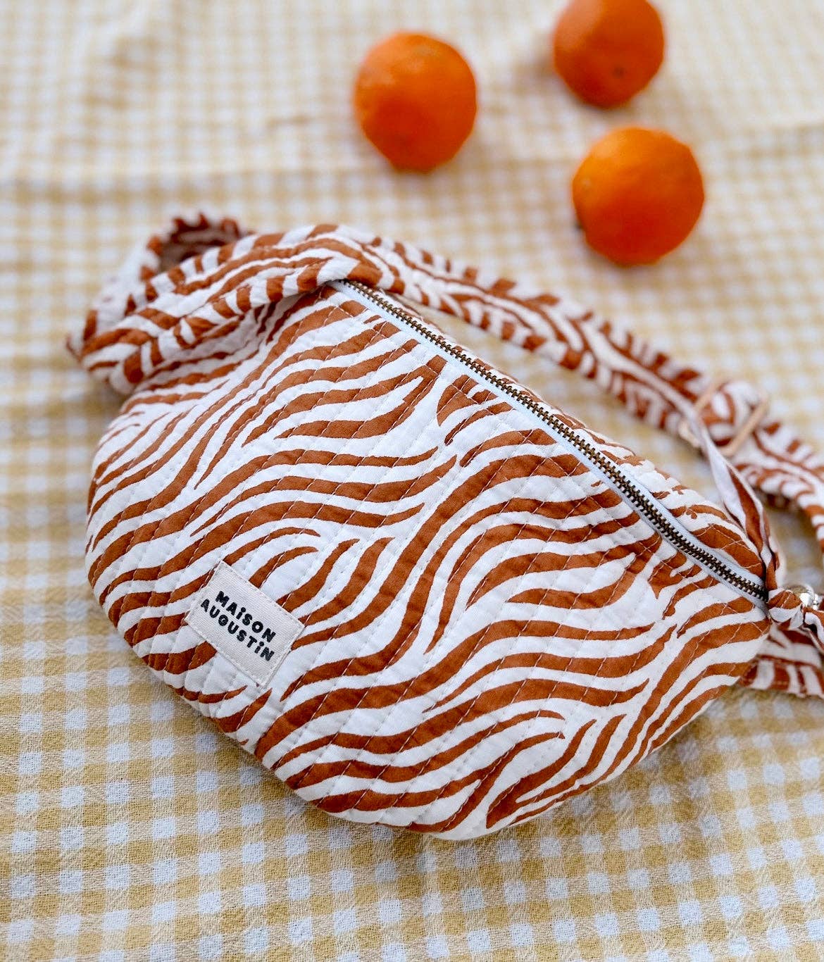 Maison Augustin - Vendita all'ingrosso Marsupio - Donna - Marsupio Zebra Camel Mum0