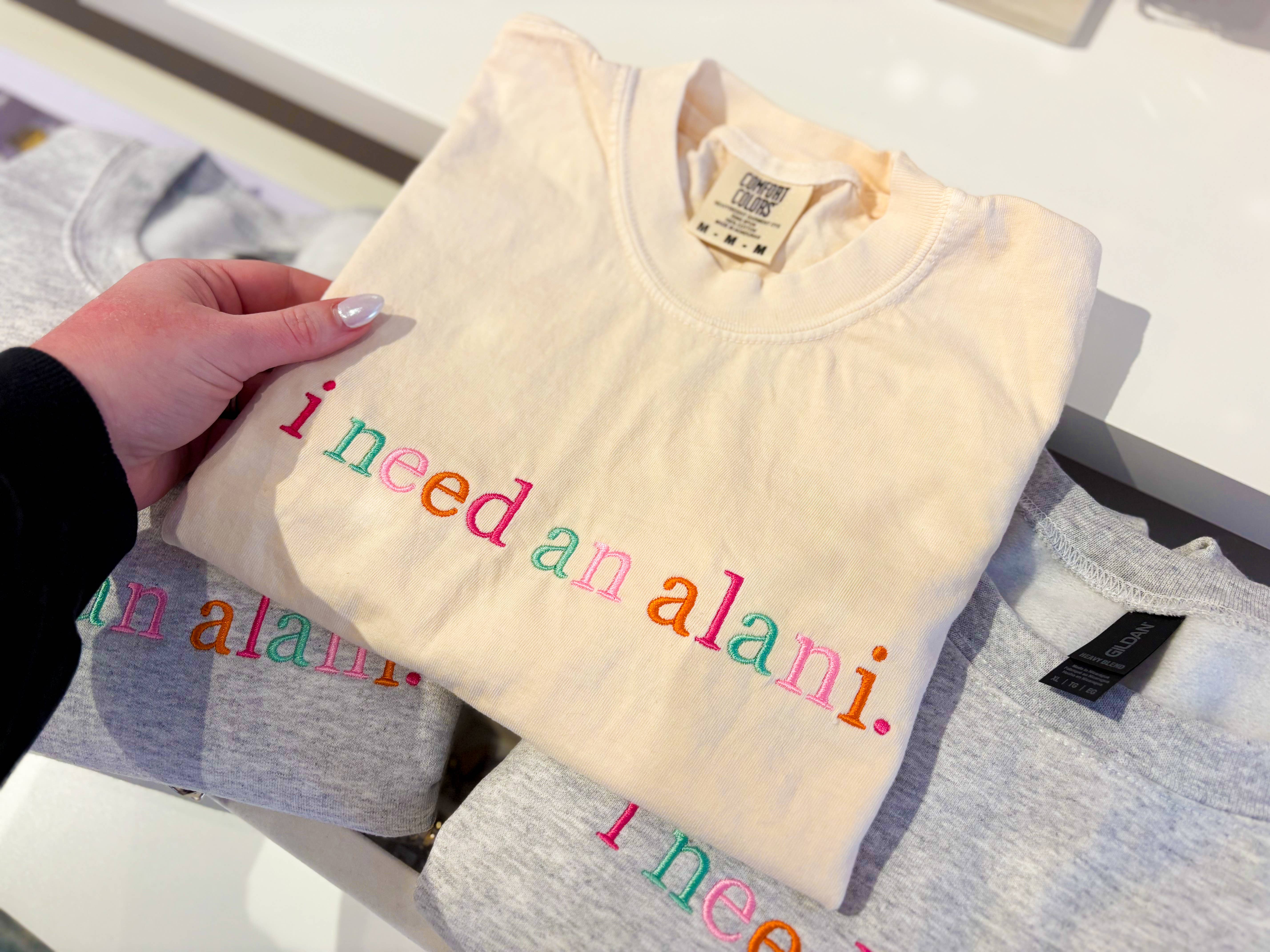 Graphic Tees & Co. - Wholesale T-Shirt - Women's - i need a drink Embroidered Tee | Trendy tee, summer tshirt2