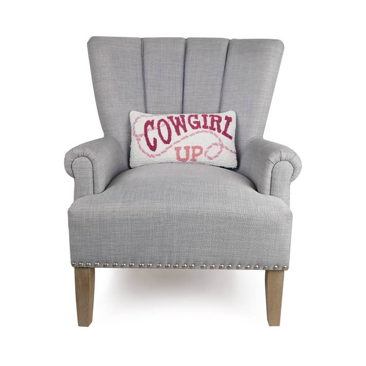 Peking Handicraft - Wholesale Throw/Decorative Pillow - Cowgirl Up Hook Pillow