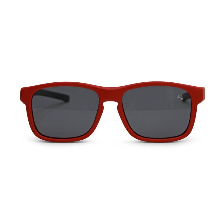 Lunettes de soleil rouges Seahorse pour la vente par Biscayners Miami