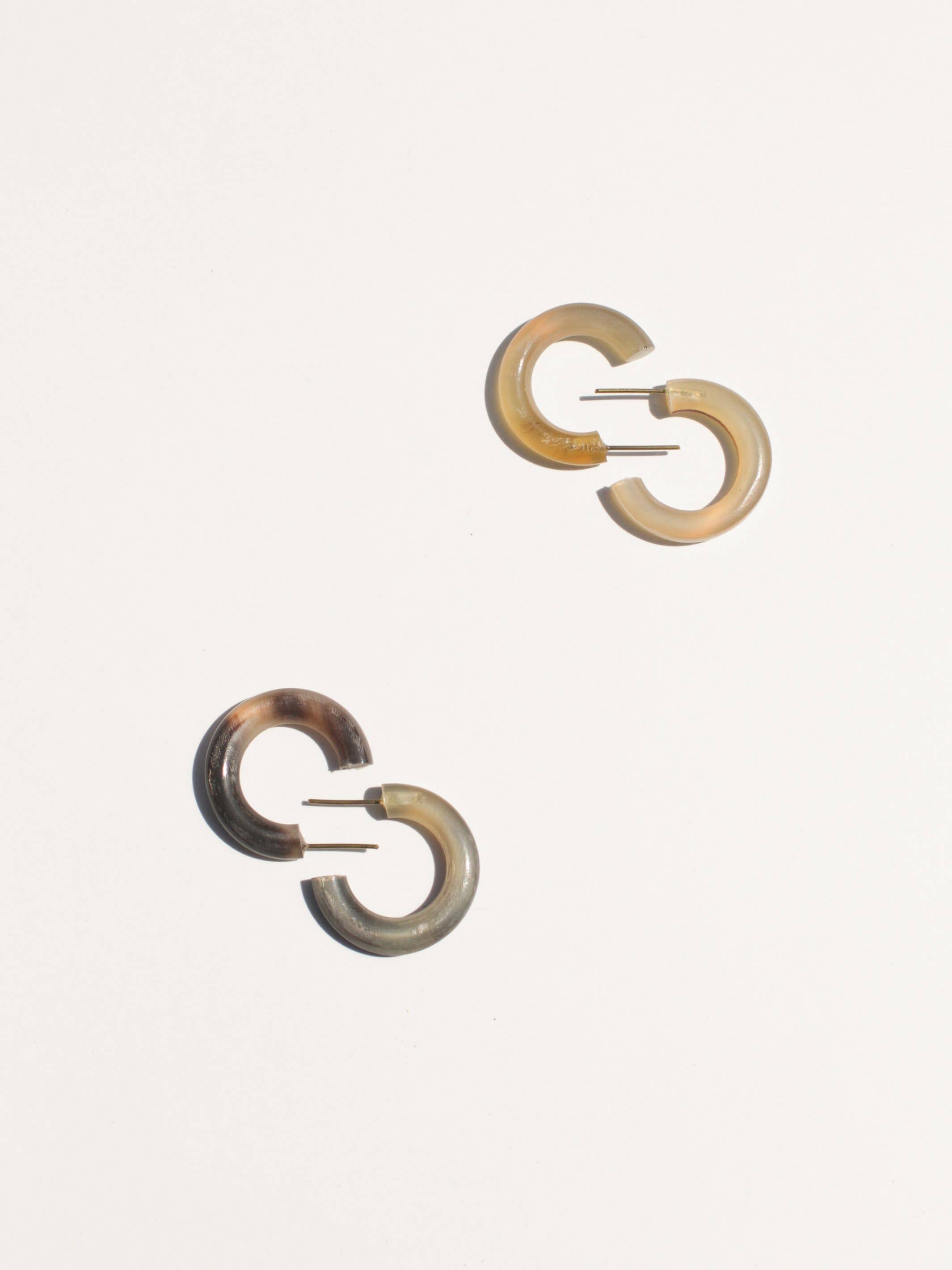 Rover & Kin - Wholesale Hoop Earrings - Horn Essential Hoops7