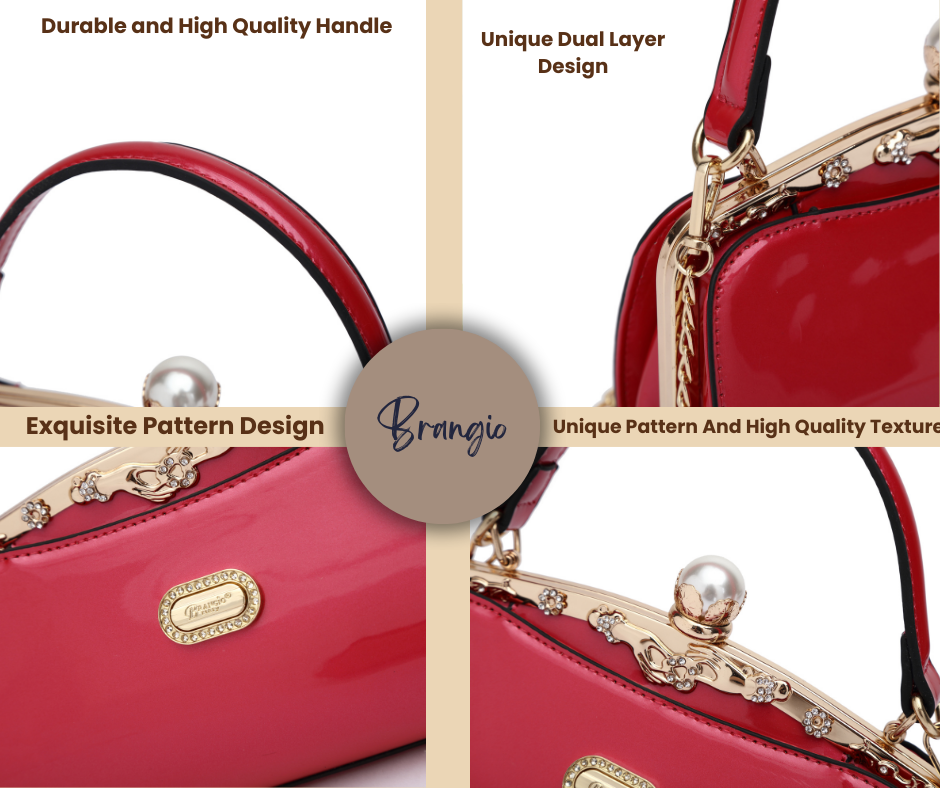 Brangio (Italy) Company Inc. - Vendita all'ingrosso Tracolla - Donna - Brangio Pochette Convertibile & Borsa da Sera14