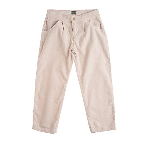 Mørkegrå Rib bukser til børn W10721 for engroshandel på Faire7