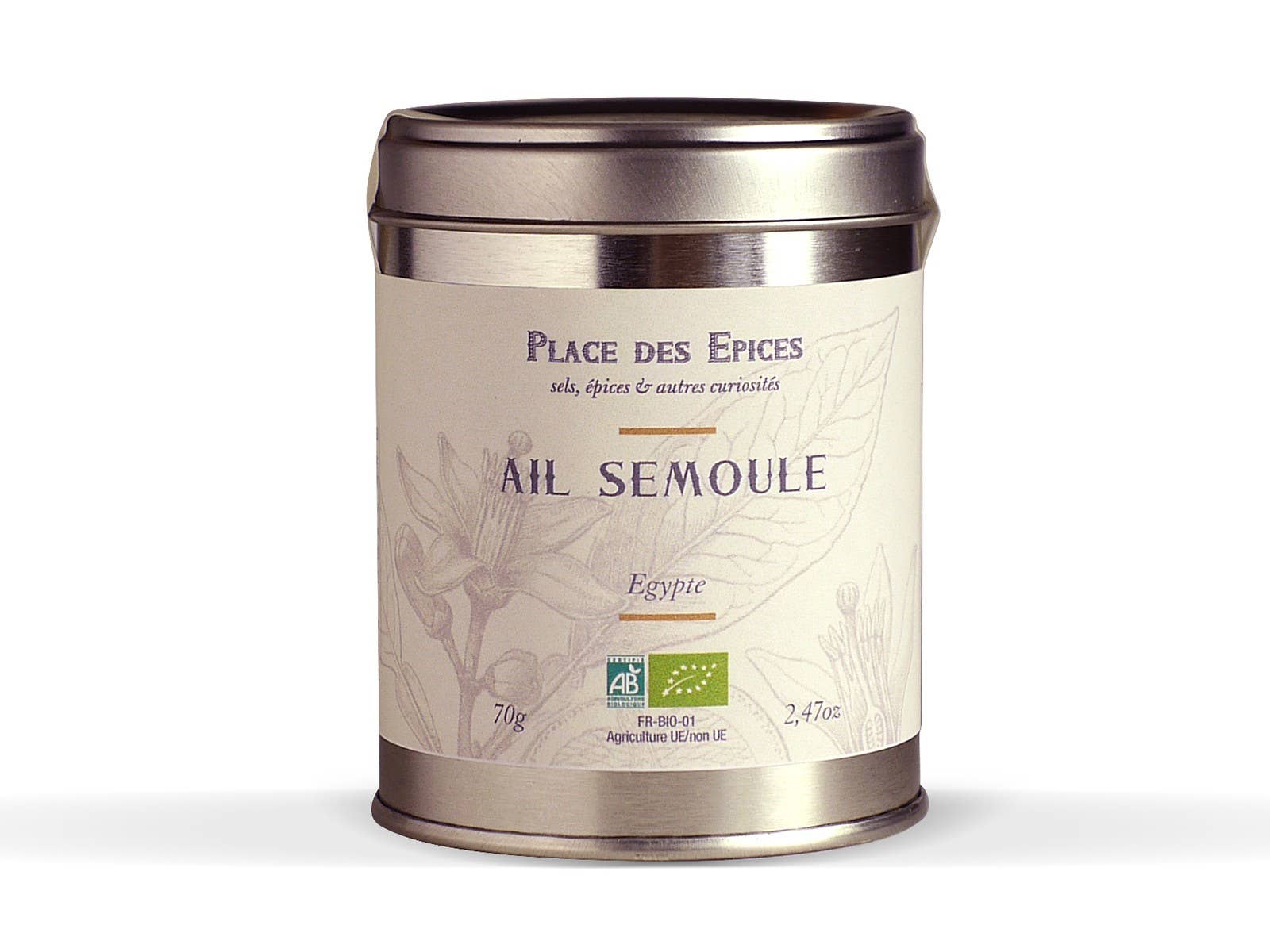 Place des Epices - Wholesale Dried Spice - Organic semolina garlic