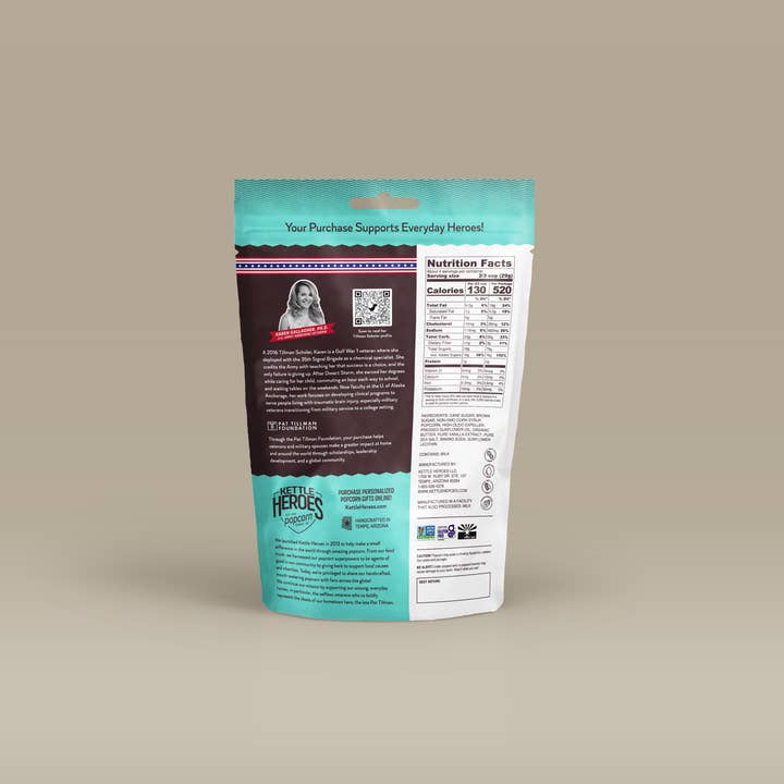Kettle Heroes Artisan Popcorn - Wholesale Popcorn - Sea Salted Caramel Corn - Snack Pack
