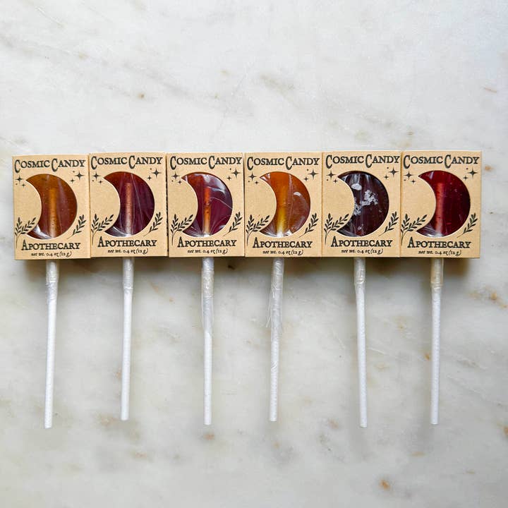 Virgo Moon - Wholesale Lollipop - Plants & Planets Lollipops - 2024-2025 Winter Collection