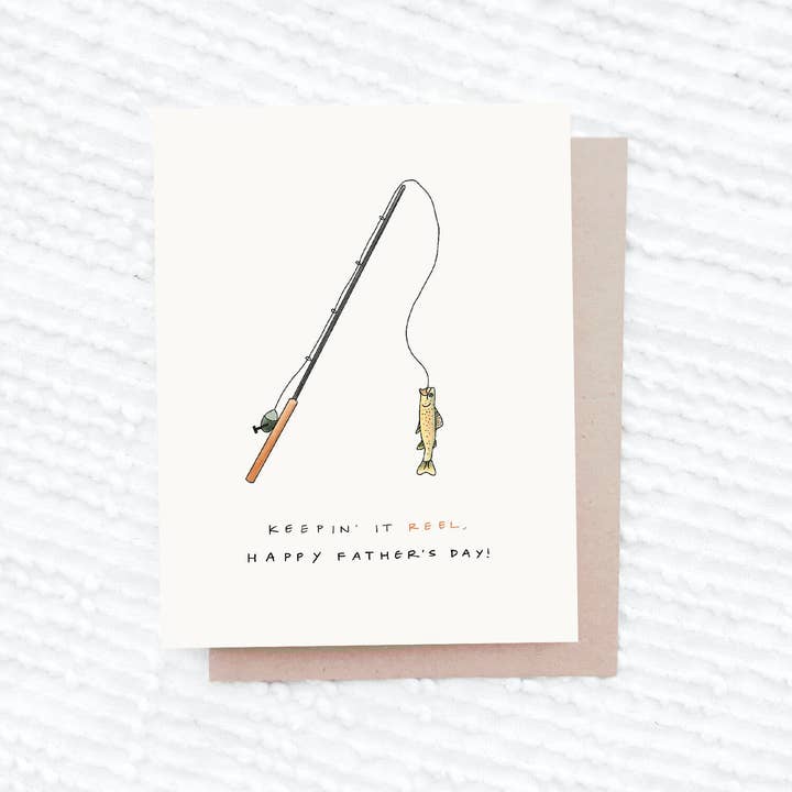 Maddon and Co - Wholesale Father's Day Card - Fishing Father's Day Card