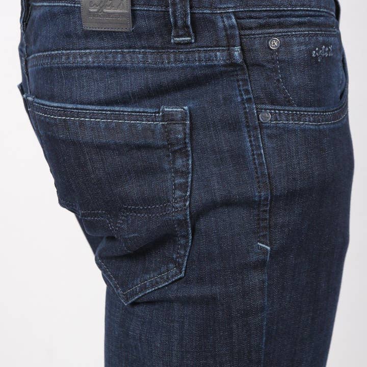 Blue Slim Fit Jeans #1221-06 for wholesale by EIGHT X