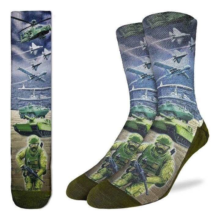 Men's Armed Forces Socks for wholesale by Good Luck Sock