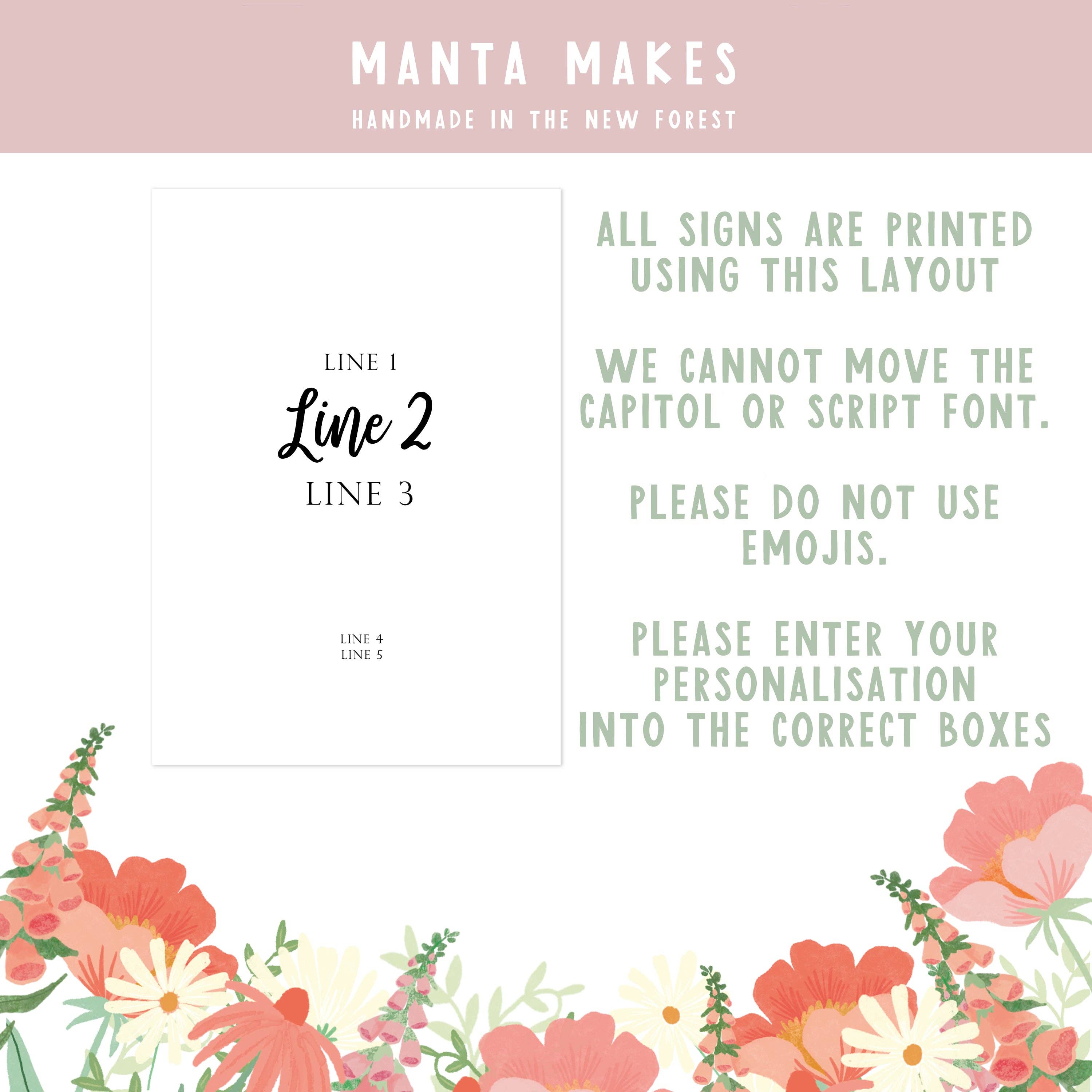 Manta Makes - Wholesale Sign - Eucalyptus Baby Shower Sign5