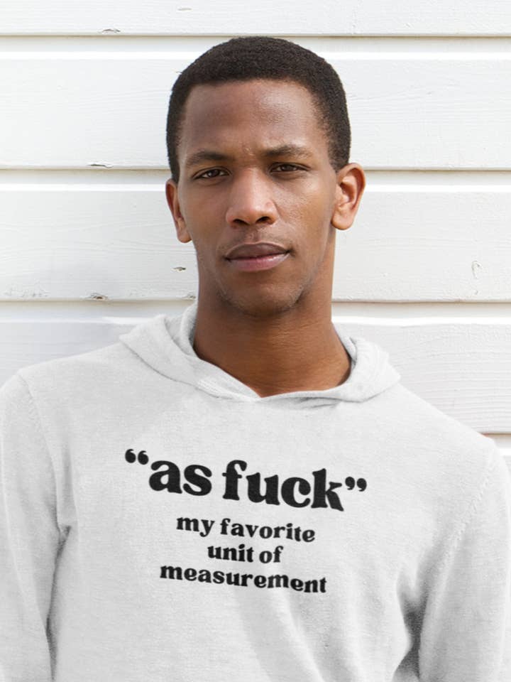 As Fuck - Men's Hoodie for wholesale by Smart Ass Shirts