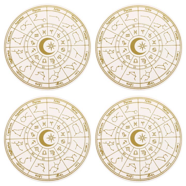 Something Different Wholesale - Vente Sous-verre - Ensemble de montagnes russes astrologiques1