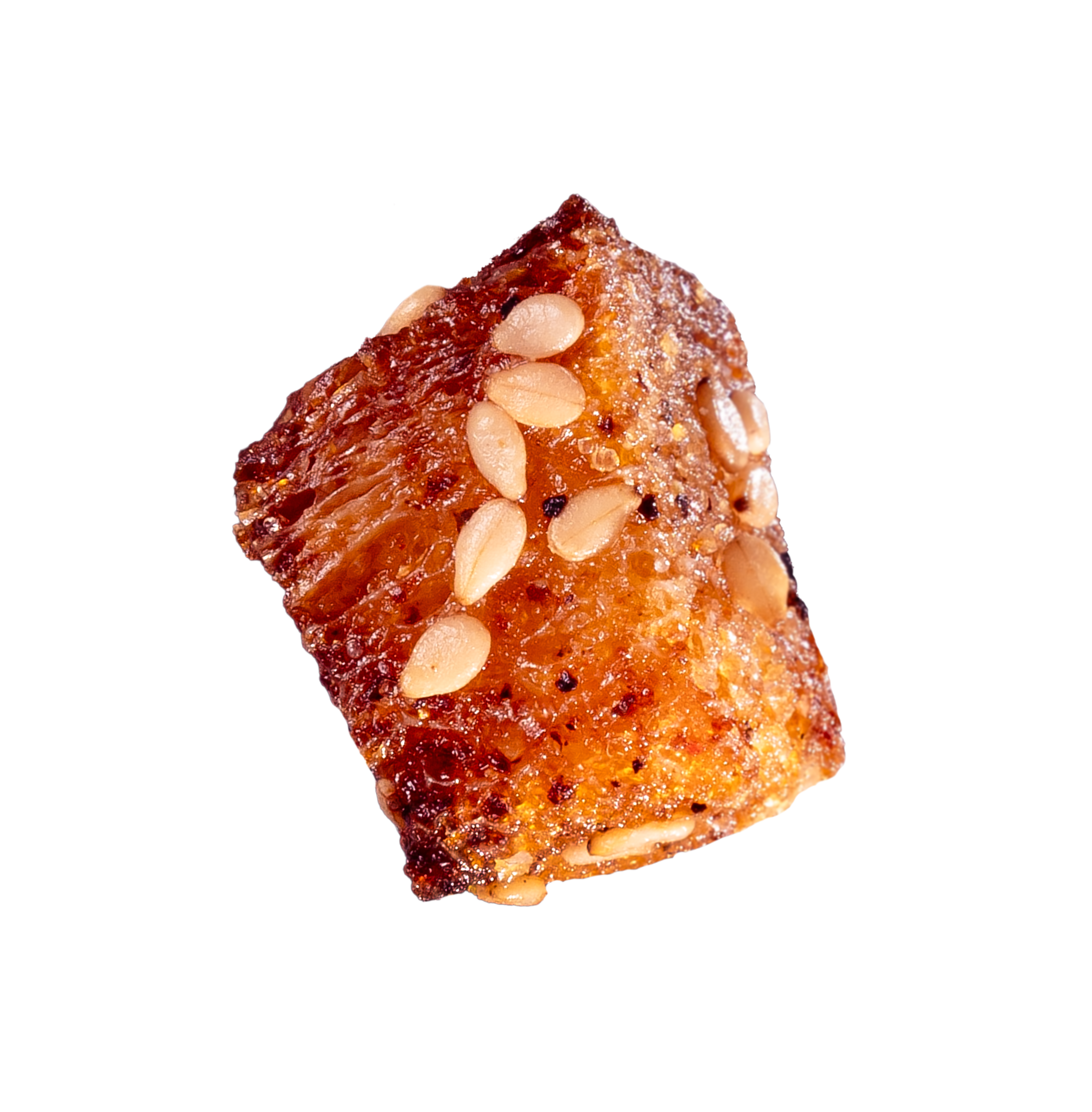 Croots - Wholesale Crackers - Sesame Hot Honey: Snackable Sourdough Croutons3