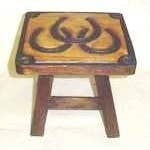 Stool, Horseshoes for wholesale by Sea Island Imports, Inc.