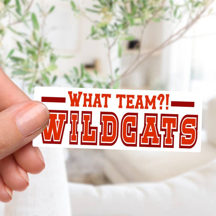 East High Wildcats Sticker for wholesale by Couch McDoodles