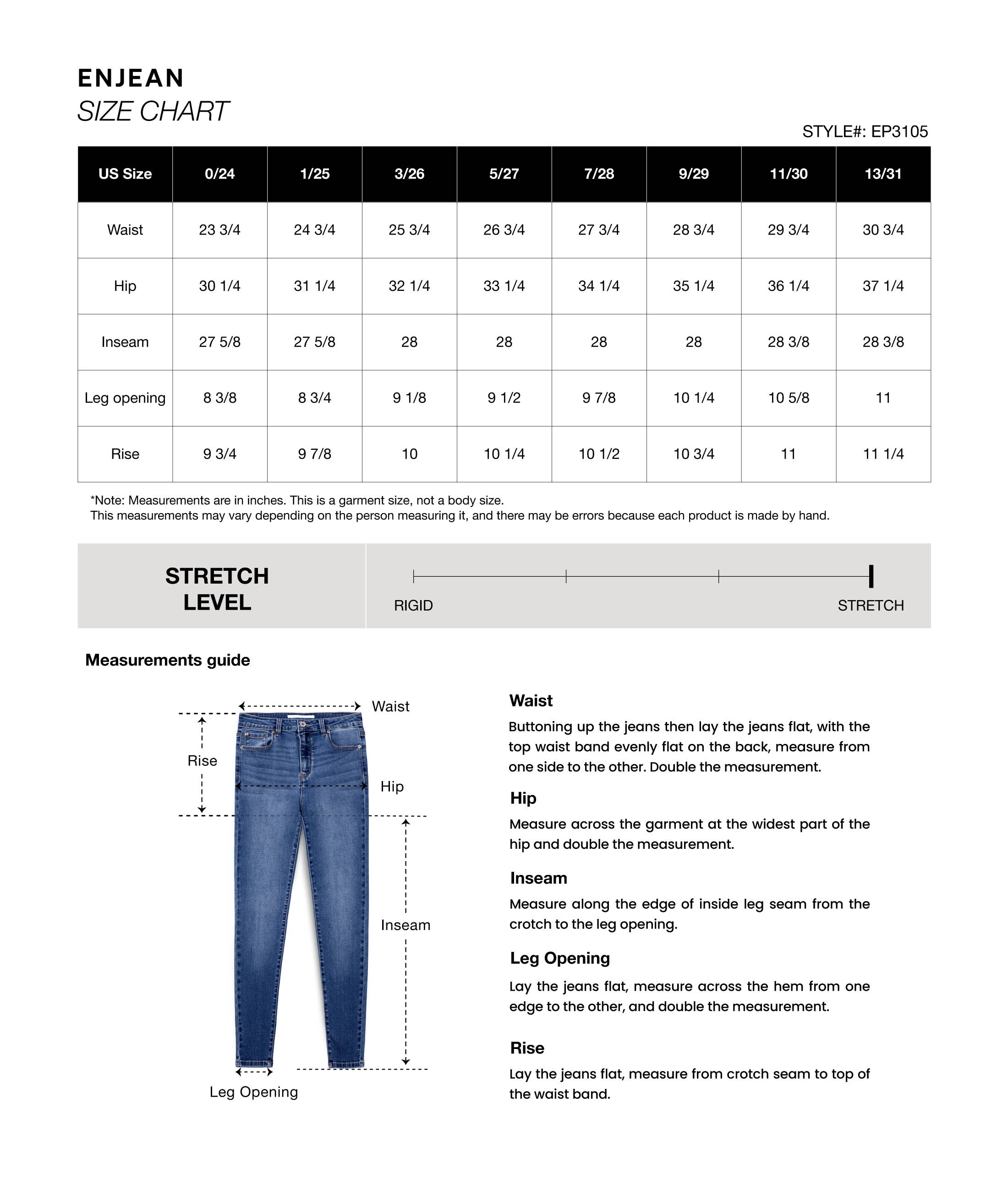 MEDIUM OPEN PACK High Rise Classic Ankle Skinny Jeans WEP3105  for wholesale on Faire5