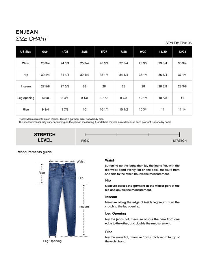 MEDIUM OPEN PACK High Rise Classic Ankle Skinny Jeans WEP3105 for wholesale on Faire5