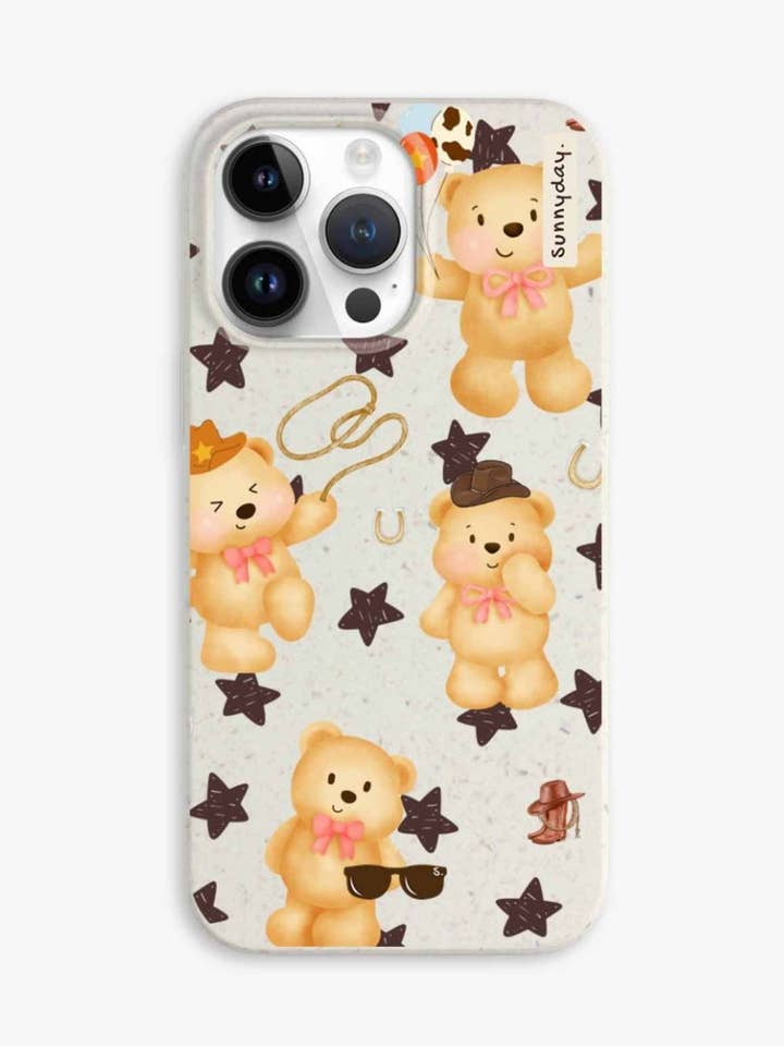 Honey Bear växtbaserat sött iPhone-fodral för wholesale av SUNNYDAY