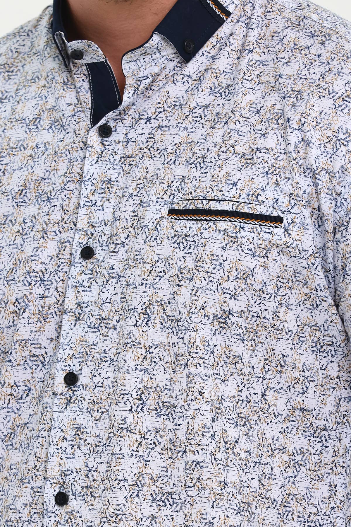 JU GROUP - Wholesale Button Down Shirt - Men's - 21818 - MEN'S CLUB JU SHIRT5