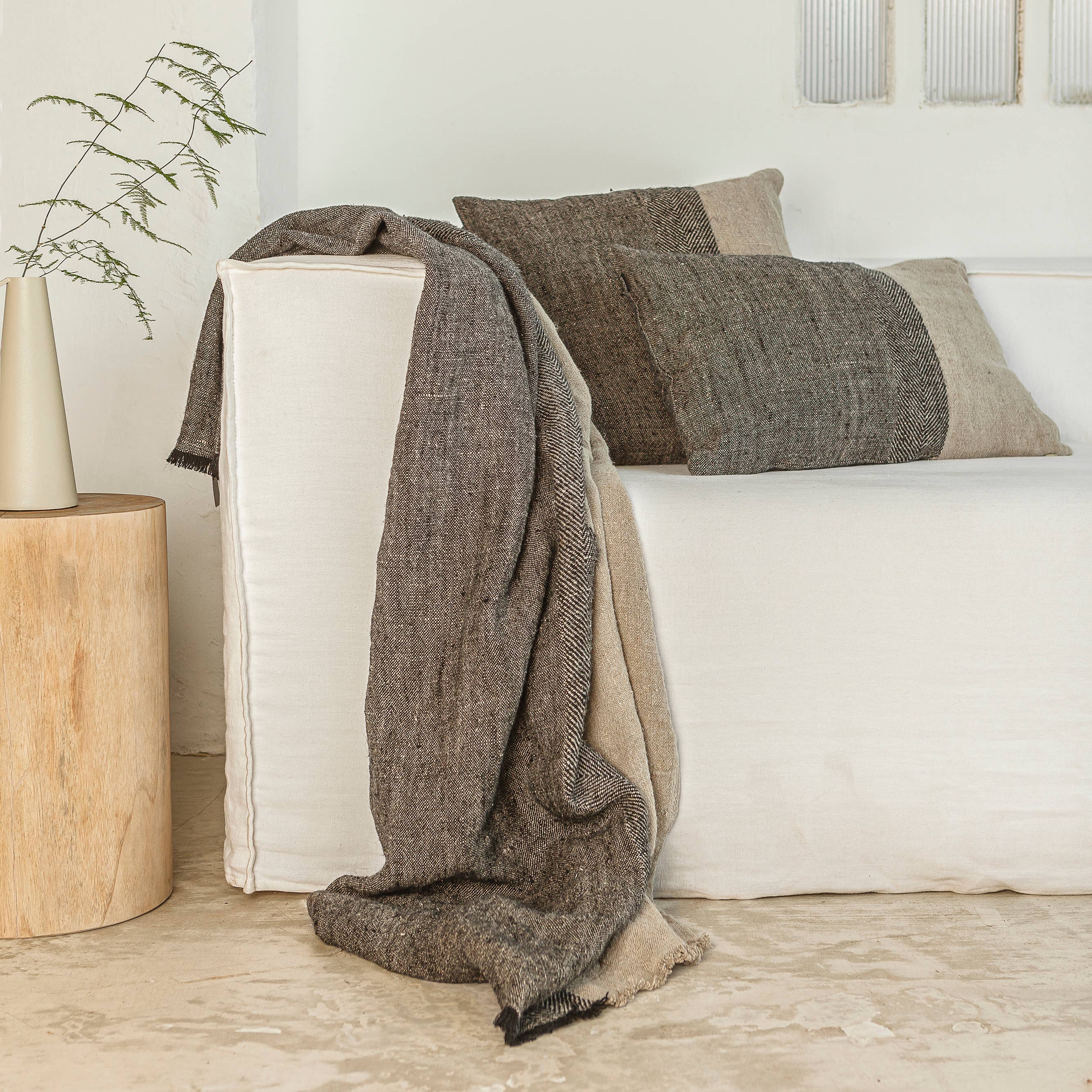 Dareels – Engroshandel Stolehynde – DADDAL pudeovertræk i 100 % naturligt hør6