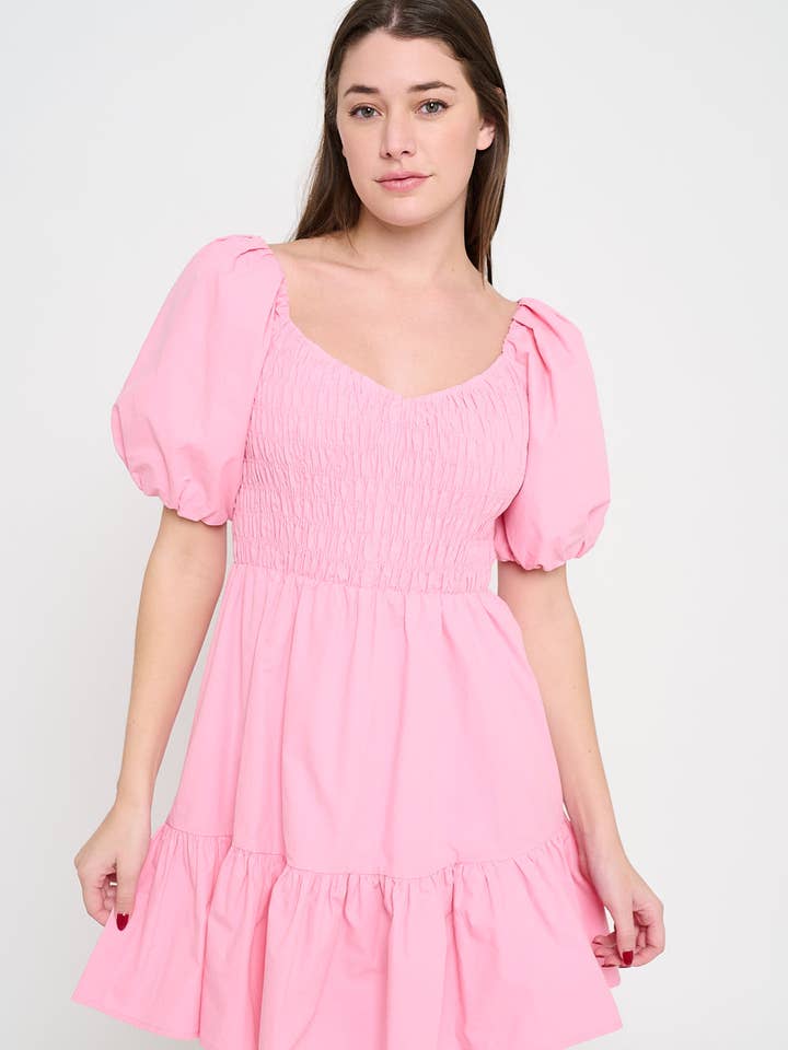 Petal Embrace Short Dress for wholesale by Meet me in Santorini