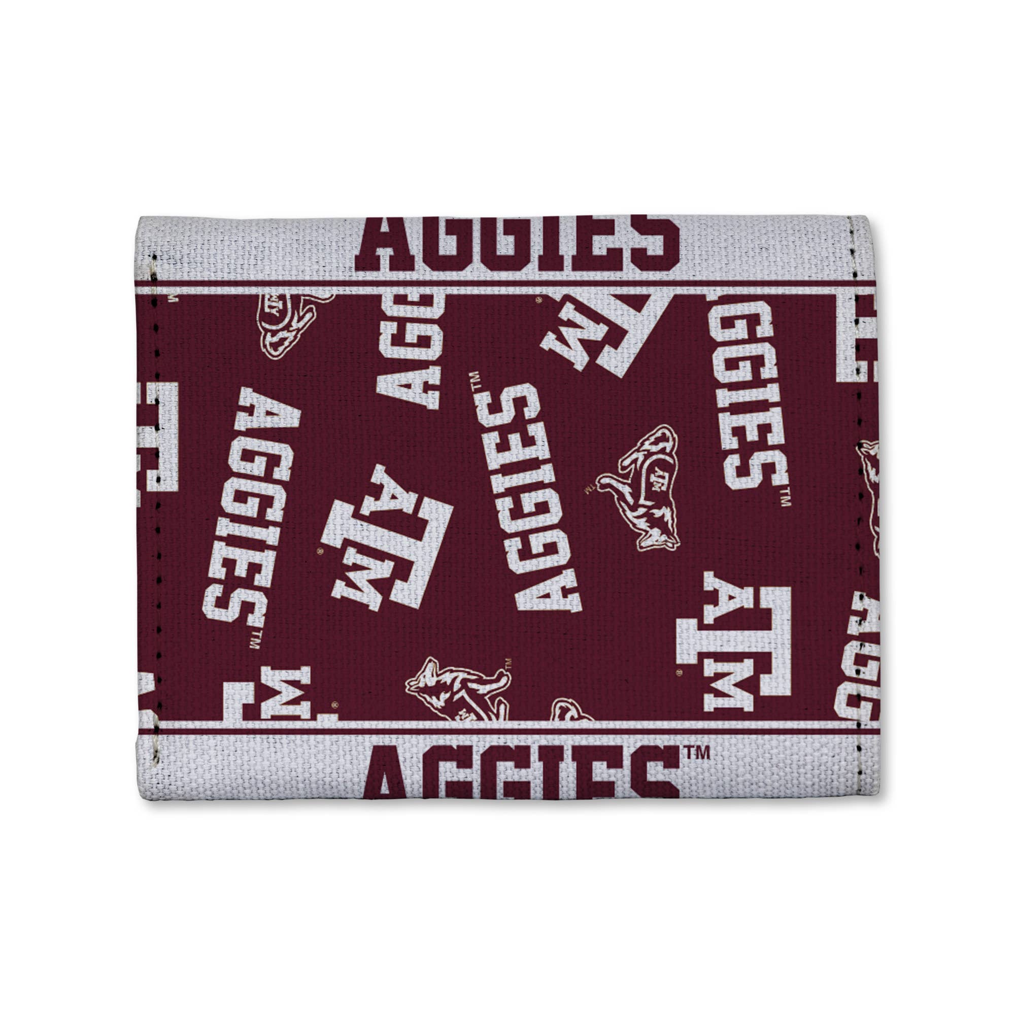 Rico Industries - Vente Portefeuille – unisexe - Portefeuille trifold en toile NCAA Texas A&M Aggies0