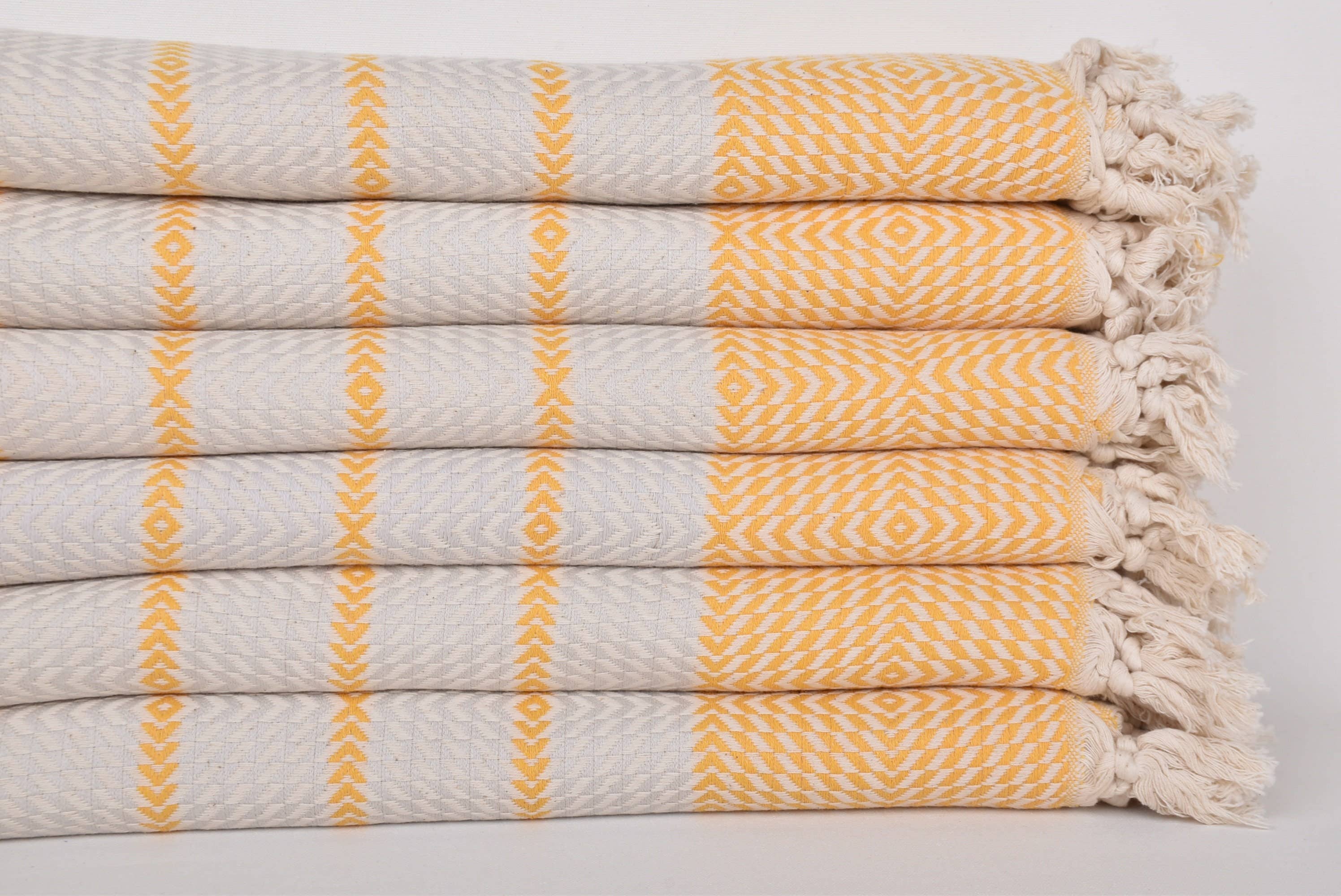 Organic Turkish Towels - Wholesale Beach Towel - Beach Towels, Personalized Diamond Towel2