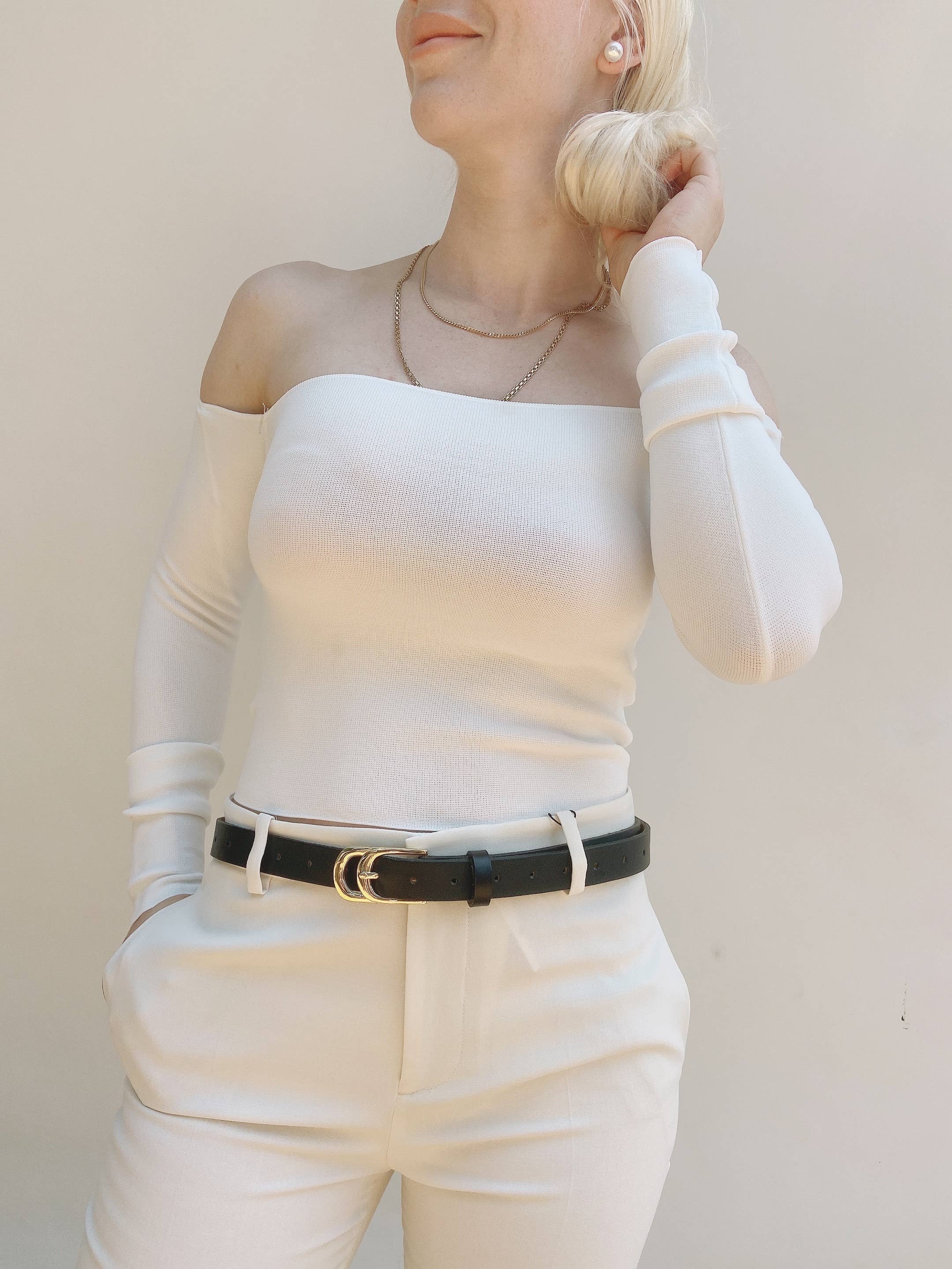 ADA Collection Belts – wholesale Belt – Women's – Infinity Belt – Classic Jean Belt | Black | Polished Fit9