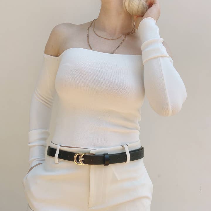 ADA Collection Belts – wholesale Belt – Women's – Infinity Belt – Classic Jean Belt | Black | Polished Fit9