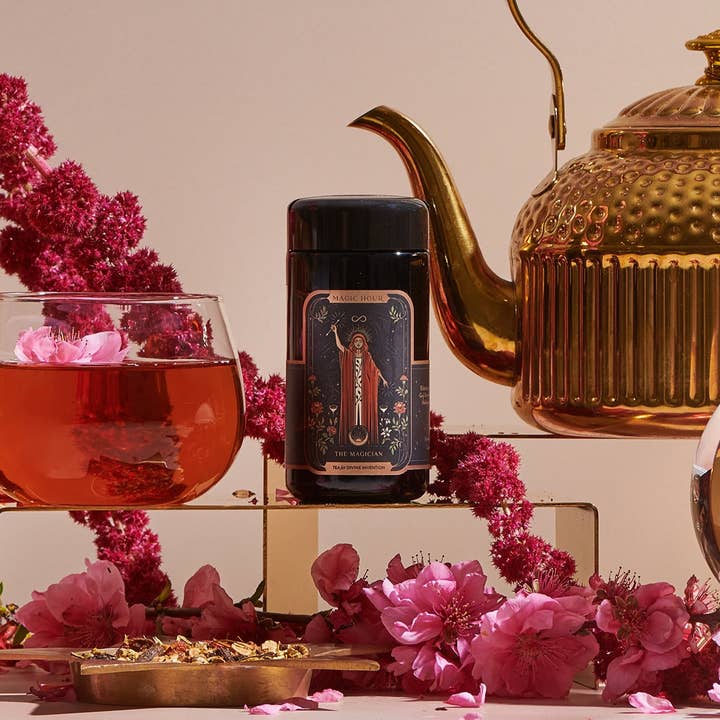 Magic Hour - Wholesale Loose Tea - The Magician : Elderberry-Ginger-Vanilla Herbal Tea