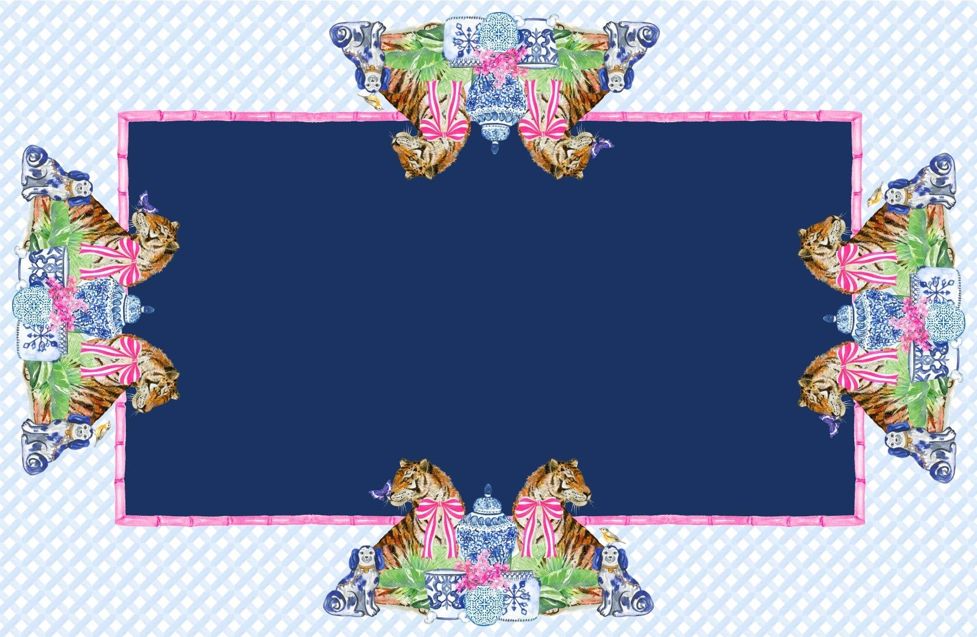 TAYLOR GRAY - Vente Plateaux décoratifs - Ensemble de 10 inserts 11x17 Mahjong Madness5