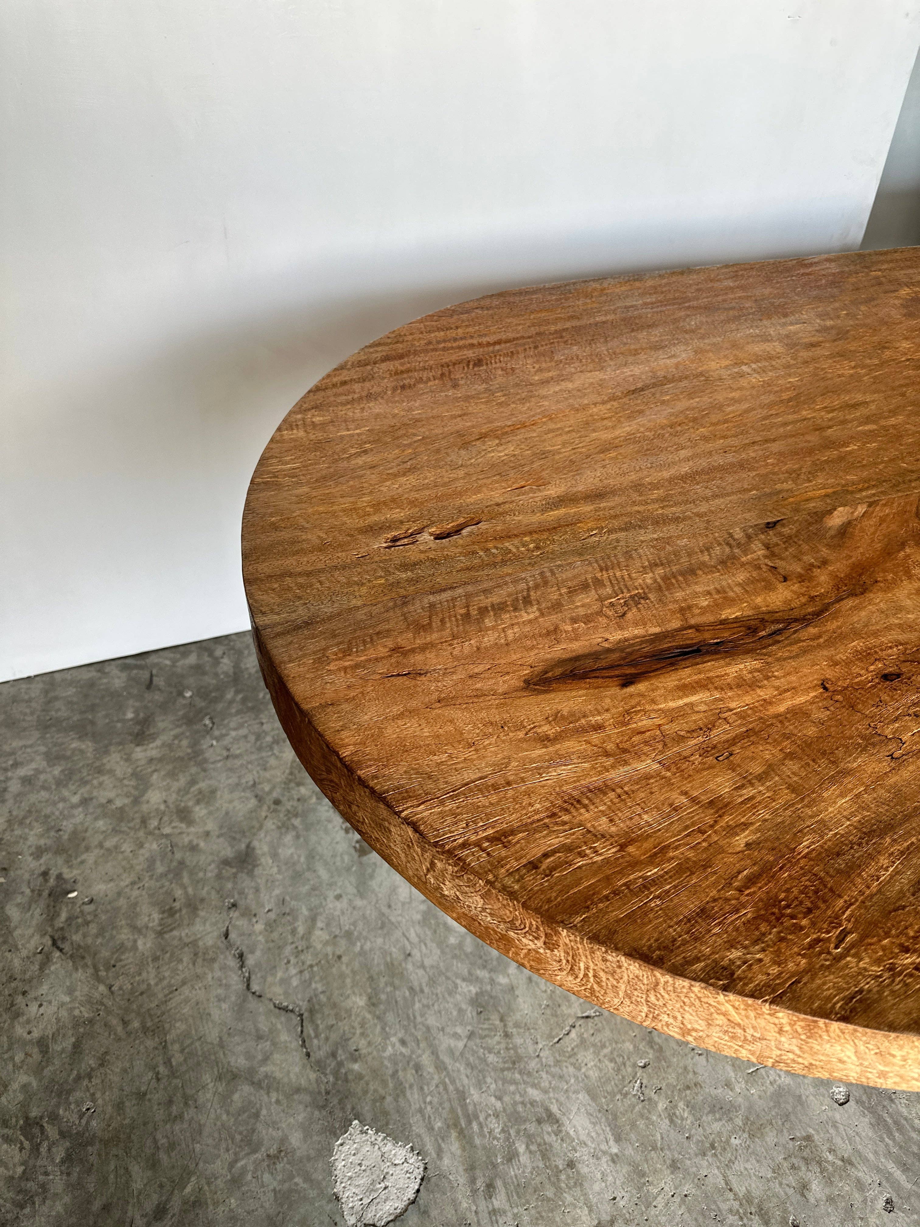 Office Objets - Wholesale Coffee Table - Massive mango wood table 2m10x1m55