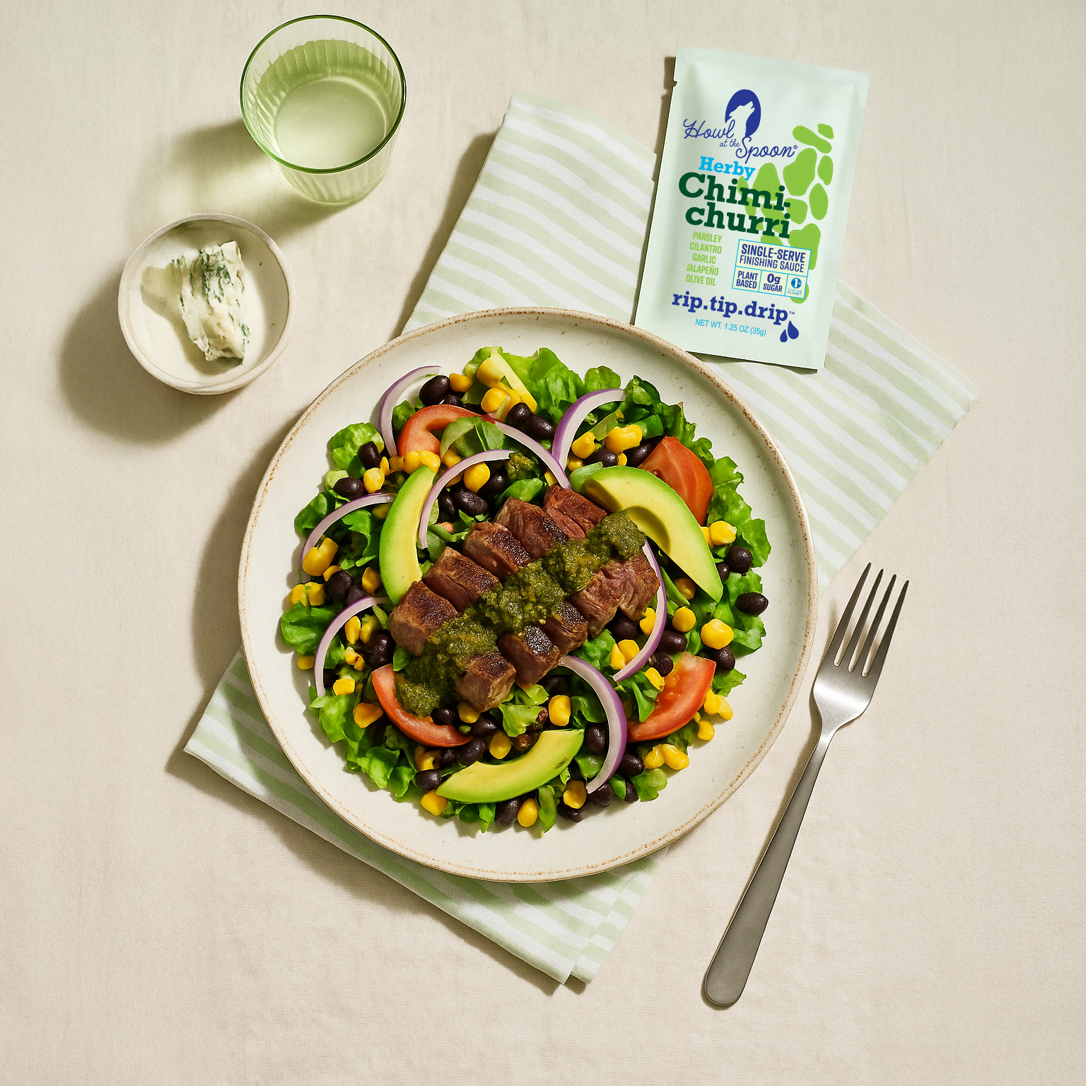 Howl at the Spoon - Wholesale Sauce - Chimichurri Sauce Pack - 6 Pack Case8