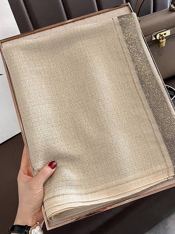 VividLux - Wholesale Scarf - Women's - Keep Warm See-Through Shawl&Scarf9