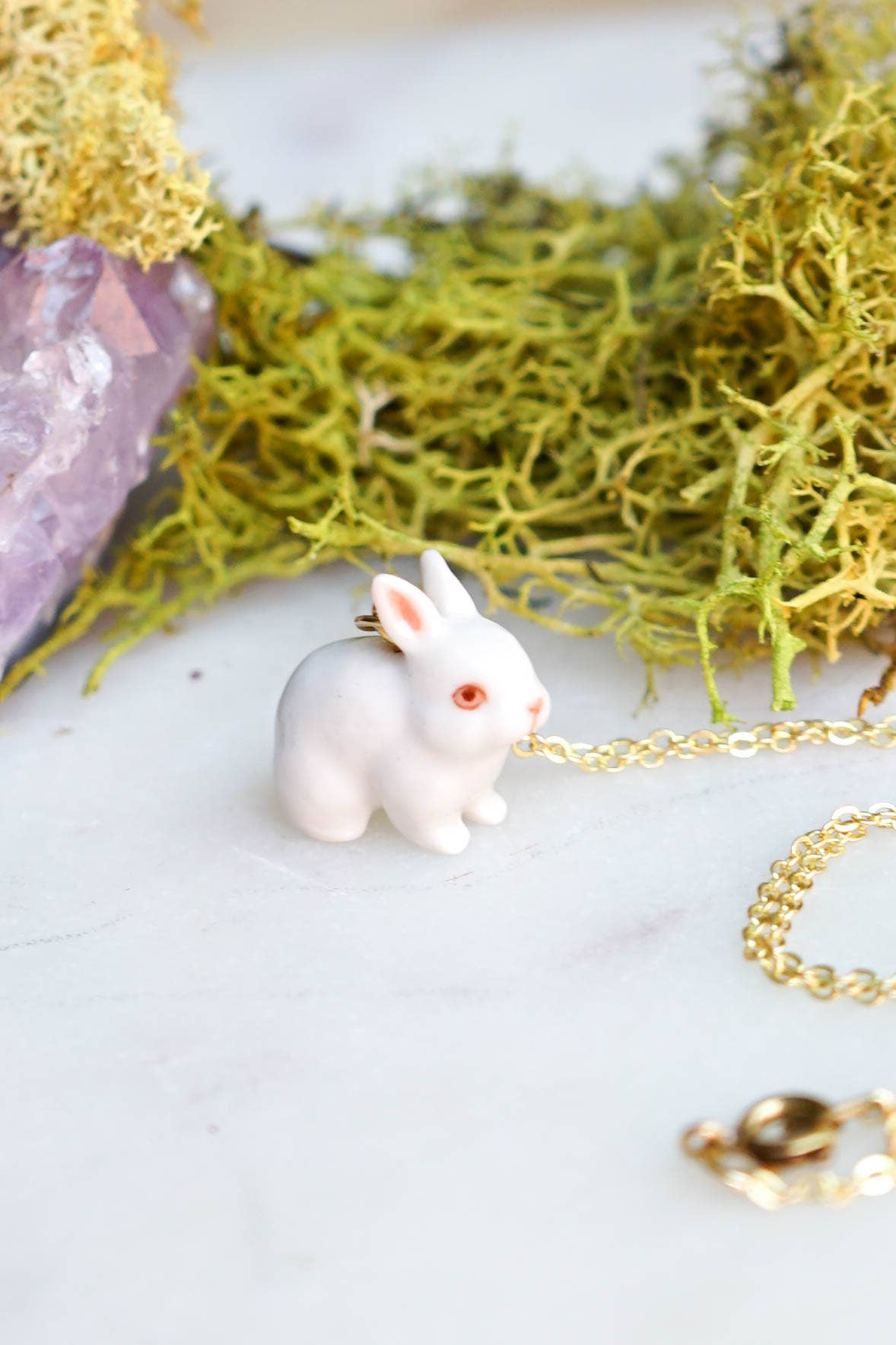 Peter and June - Vente Colliers à pendentif - Collier Tiny Bunny1