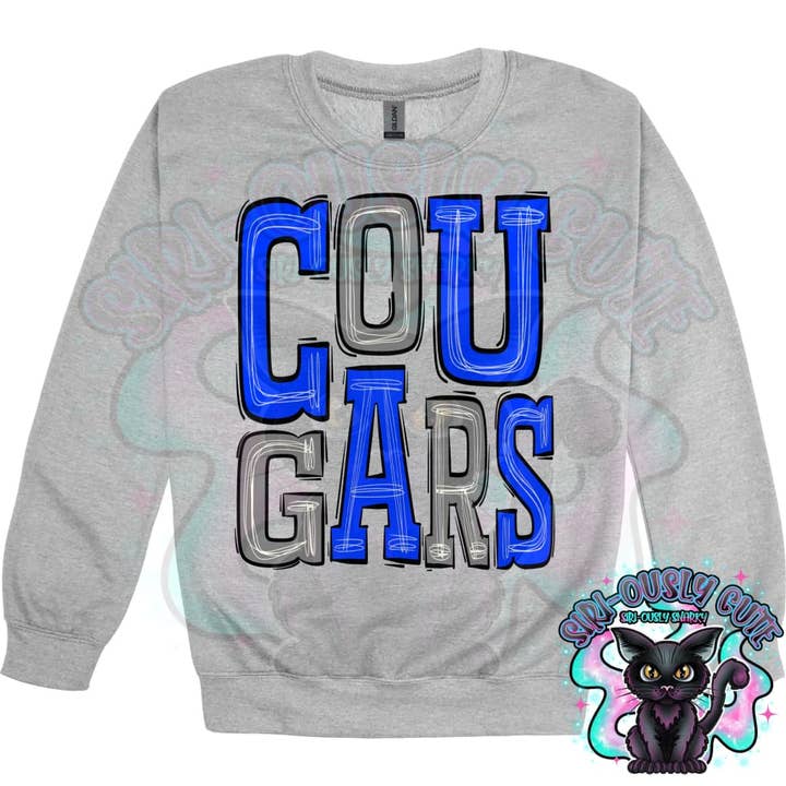 Sporty Cougars - Royal Grey for wholesale by Siri-Ously Cute