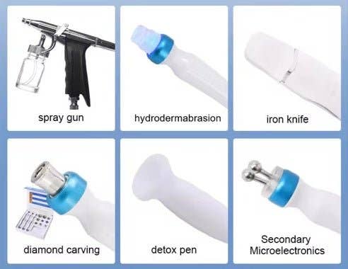 Cavitation Machines - Wholesale Electronic Skincare Device - Shape Tactics 14-in-1 Advanced Hydrodermabrasion & Plasma Rejuvenation System7