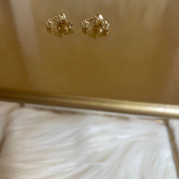 Pendientes Mini Star Gazer para venta al por mayor de Uncommon Opal Designs