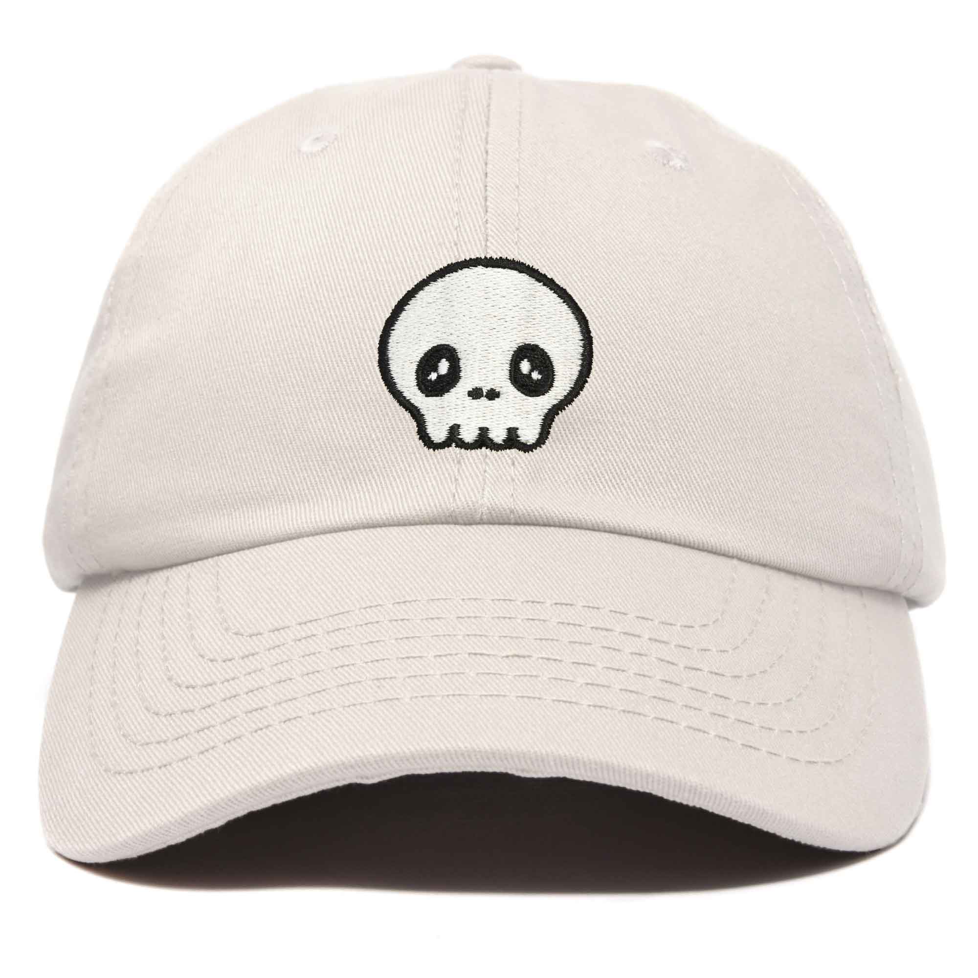 Dalix – Großhandel Basecap – Unisex – DALIX Skull Head Dad Hat Herren Damen Baseballkappe0