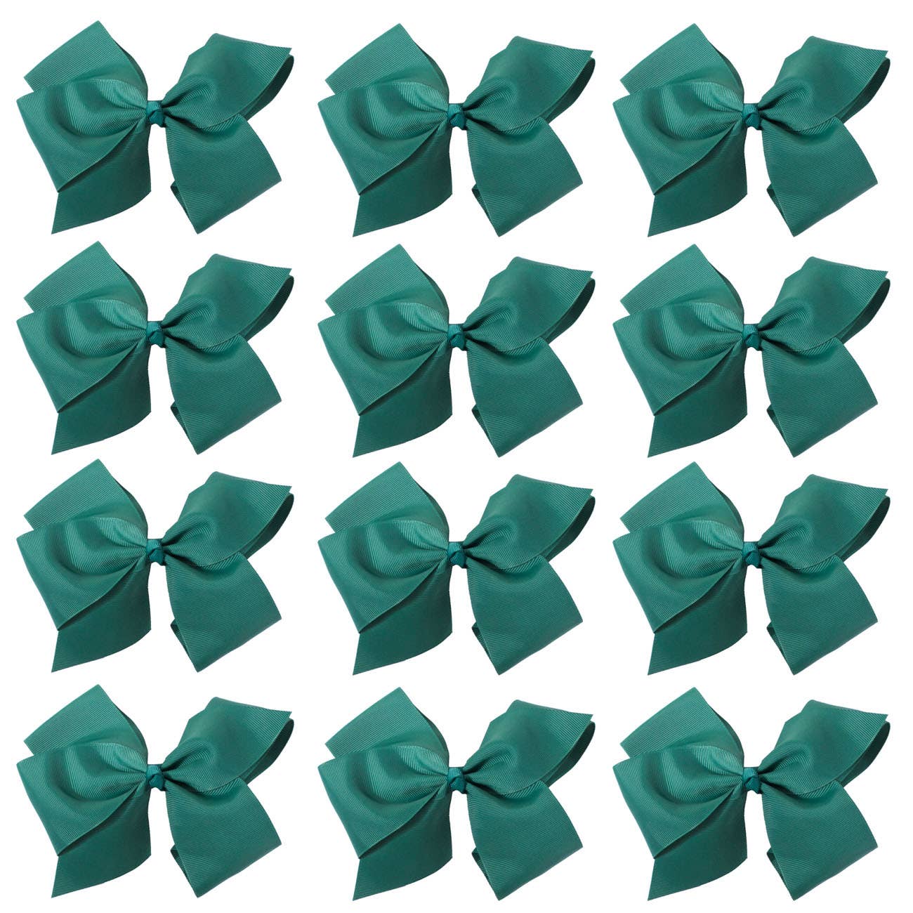 Hana - Wholesale Hair Bow - Kids - 8 Inch Hair Bow With Alligator Clip (12pc)2