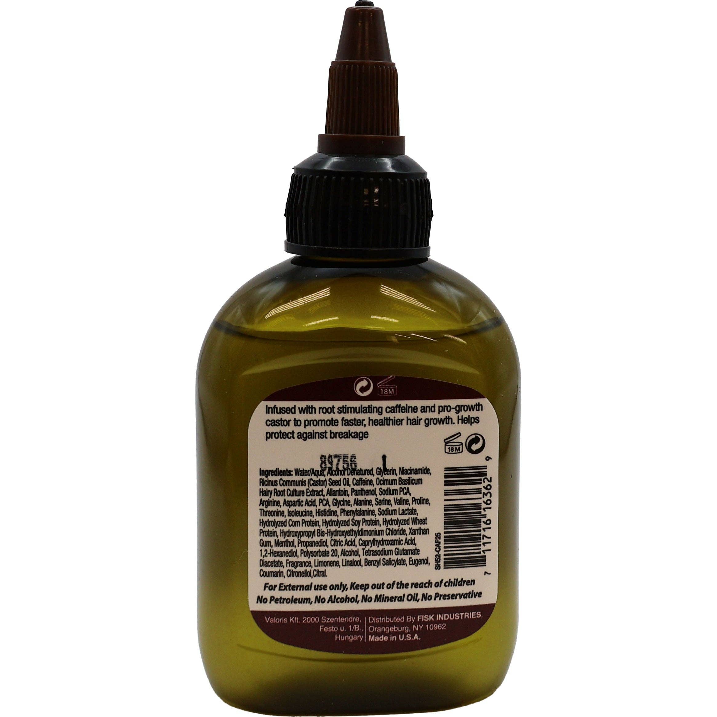 KT Supply – wholesale Hair oil – Difeel CaffeineCastor Root Stimulator Hair Growth 2.5oz1