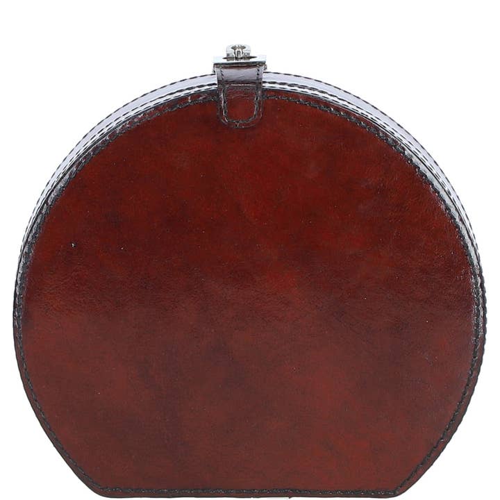 Ashwood Leather's Luxury Jewellery Box small Chestnut: for wholesale by Ashwood Leather
