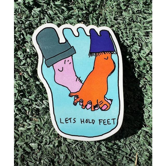 Tenons l'autocollant de pieds pour la vente par VERYUSUAL