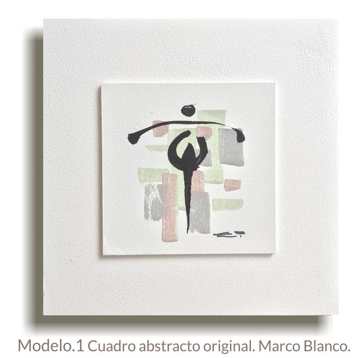 Decoratief beeld. Abstract acrylschilderij. Origineel. voor wholesale door Galoartworks