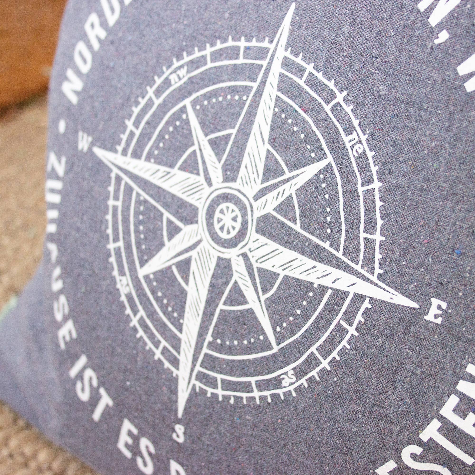 Bow & Hummingbird - Wholesale Throw Pillow Cover - Maritime Pillowcase "At Home ..."1