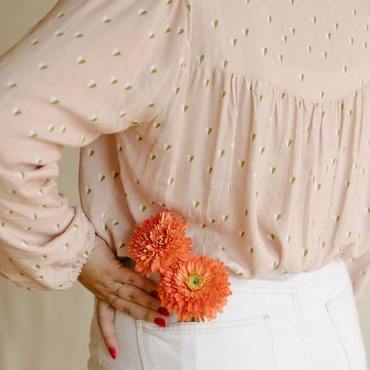 Peony in love - Viscose - by the meter for wholesale by LOLILAFEE