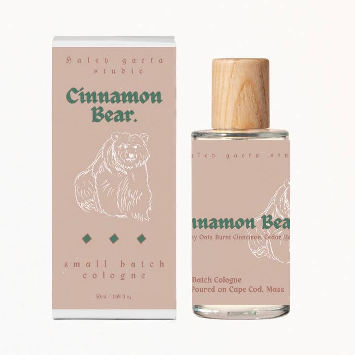 Haley Gaeta Studio - Wholesale Cologne spray - Cinnamon Bear ⋆ Essential Oil Cologne